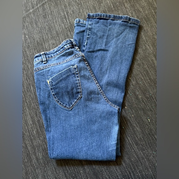 Y2K Elite Jeans Size 15/16 Medium Wash Classic Bootcut Denim - Picture 4 of 4